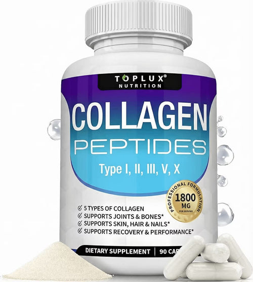 COLLAGENO PEPTIDES TOPPLUX PREMIUM 90 CAPSULAS
